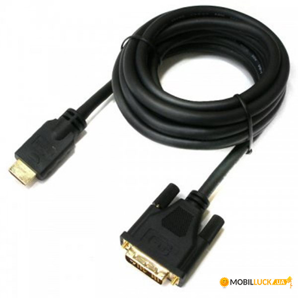  Viewcon HDMI-DVI (18+1) 2m Black