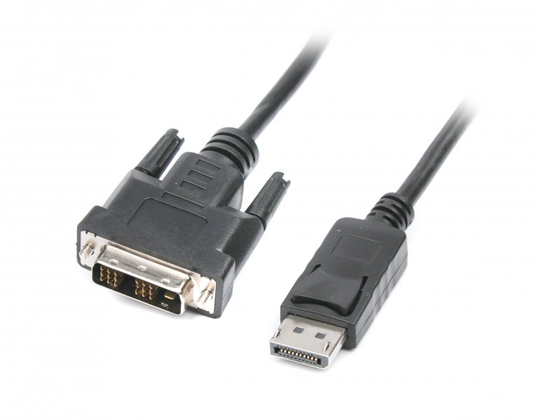  DisplayPort-DVI Viewcon 1.8m Black (VC-DVI-DP-1.8m)