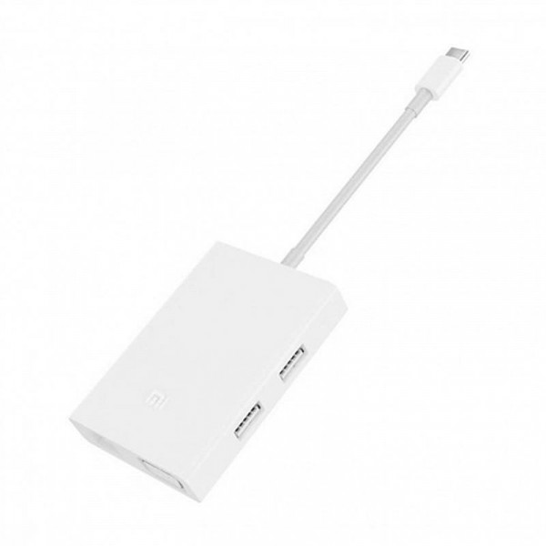  Type-C-VGA-RJ45 2USB Xiaomi Mi White (JGQ4005TY)