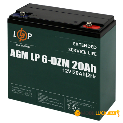  -  LP 6-DZM-20 Ah (LP5438)