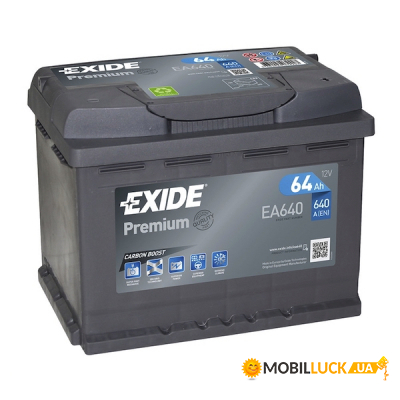   EXIDE PREMIUM 64A (EA640)