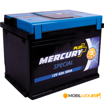   Mercury battery Special Plus 62Ah (P47289)