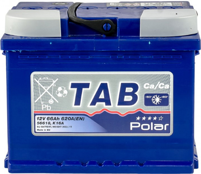   66 Ah/12V TAB Polar Blue (0) Euro (121 066)