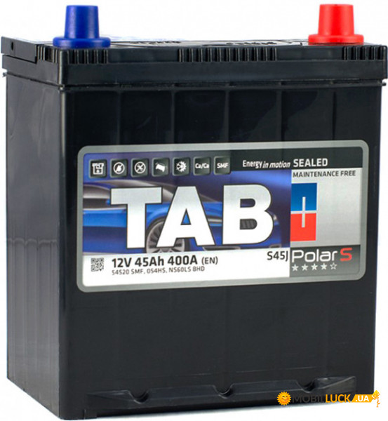   45 Ah/12V TAB Polar S (0) Euro Japan (246 845)