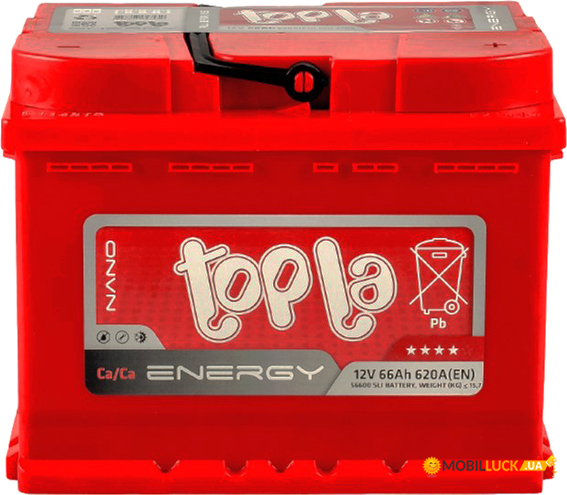   Topla 66Ah/12V Energy Euro (0) (108 066)