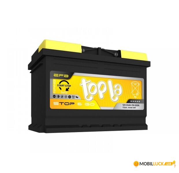  Topla EFB 65Ah 12V Euro (0) (112065)