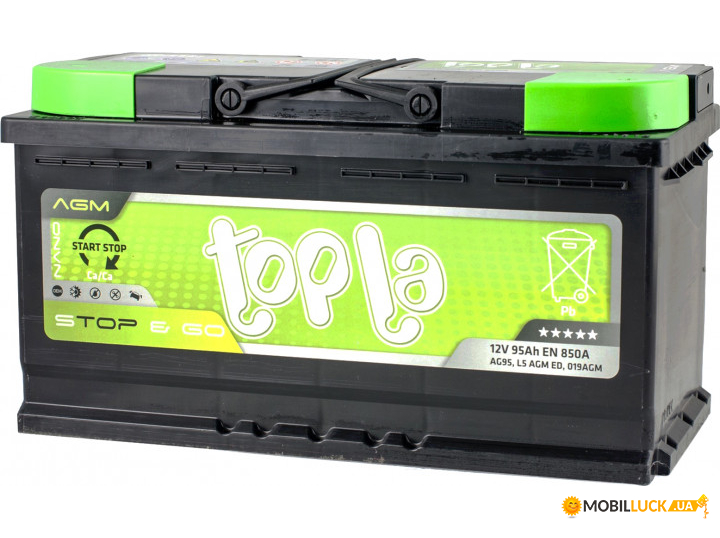   Topla 95Ah/12V AGM Euro (0) (114 090)