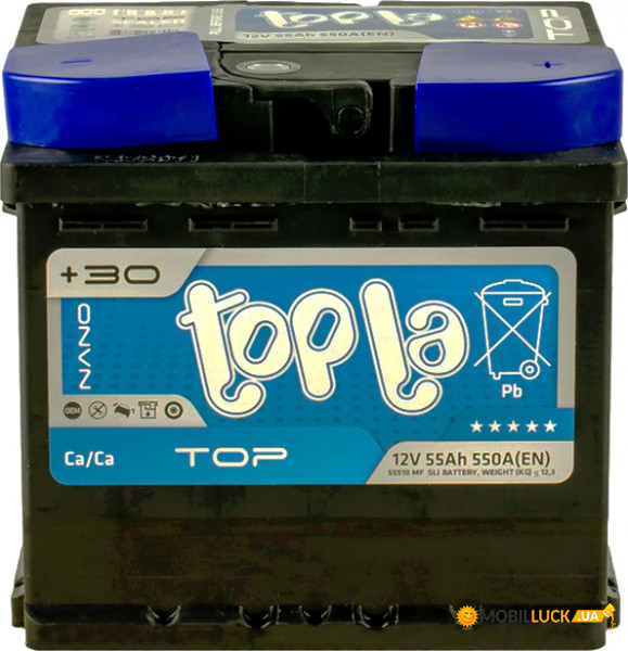   Topla 55 Ah/12V TOP Euro (0) (118 655)