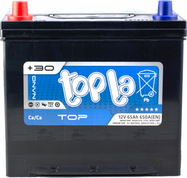   Topla 65Ah/12V Top/Energy Japan (1) 56569 (118 765)