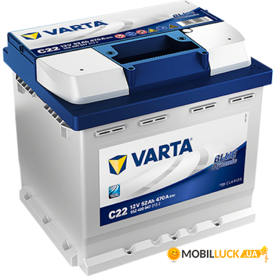   Varta Blue Dynamic 52h (552400047)