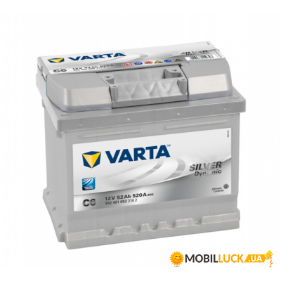   Varta Silver Dynamic 52h (552401052)