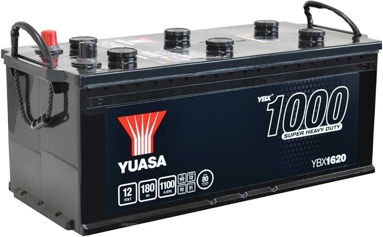  Yuasa Cargo Heavy Duty Battery 180 Ah 12V (YBX1620)