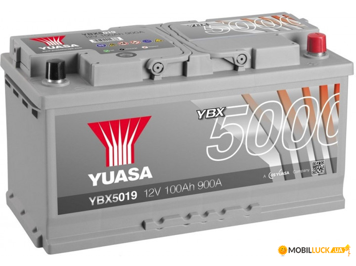   Yuasa 12V 100Ah Silver High Performance Battery YBX5019