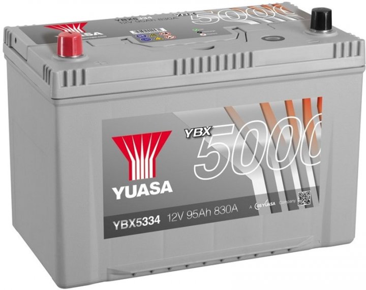   Yuasa 12V 95Ah Silver High Performance Battery Japan (YBX5334)