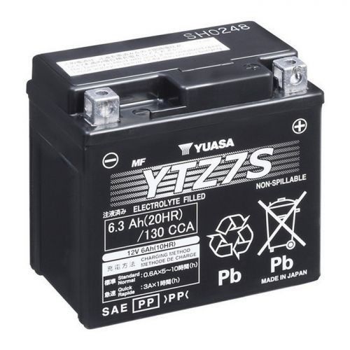   YUASA YTZ7S 6,3 h, 130 , (-/ ), 11370105 