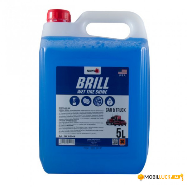    5  NOWAX BRILL Wet Tire Shine  (NX05149)