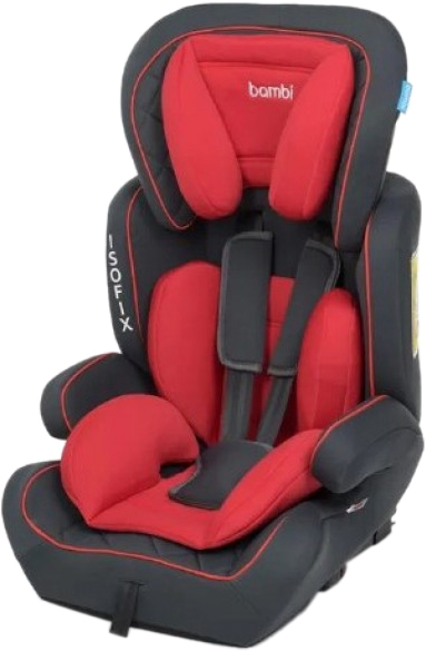  Bambi M 4250 Isofix (9-36) red