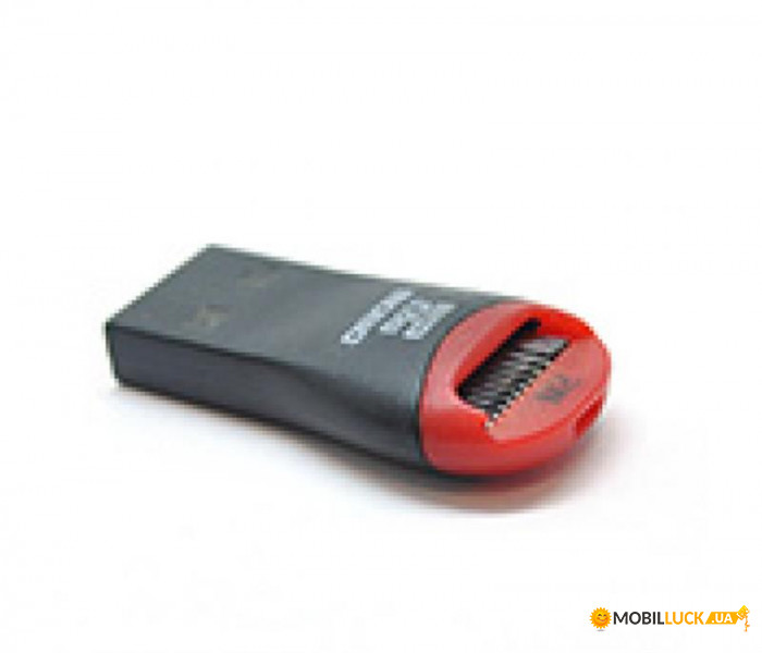  USB2.0 Voltronic MicroSD Black/Red (06259)