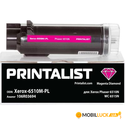    Printalist Xerox Phaser 6510N WC 6515N Magenta (Xerox-6510M-PL)