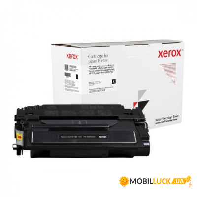  Xerox HP CE255X (55X), Canon 724H (006R03628)