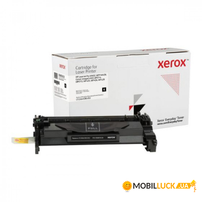  Xerox HP CF226A (26A), Canon 052 (006R03638)