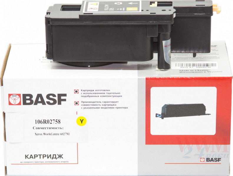   Basf  Xerox Phaser 6020/6022/WC6025/6027 Yellow (Basf-KT-106R02758)