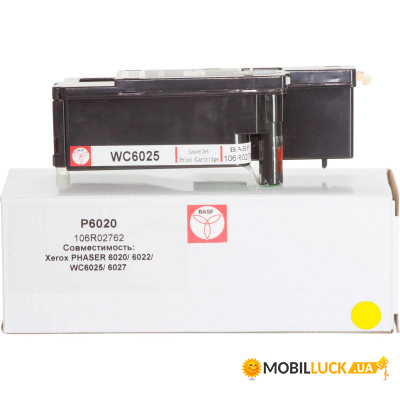   Basf  Xerox Phaser 6020/6022/WC6025/6027 Yellow (Basf-KT-106R02762)