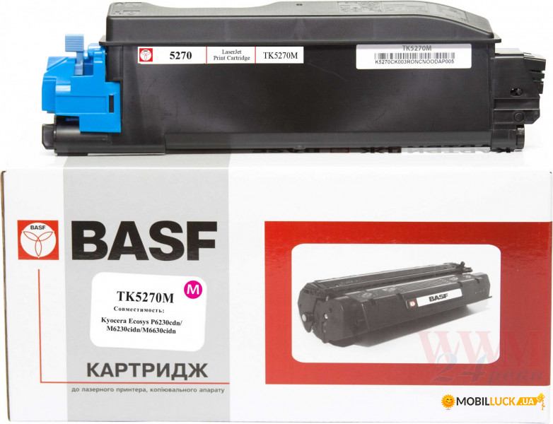    Basf  KYOCERA P6230/M6230/M6630, TK-5270M Magenta (Basf-KT-1T02TVBNL0)