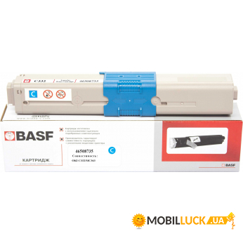   Basf  OKI C332/MC363 Cyan (Basf-KT-46508735)