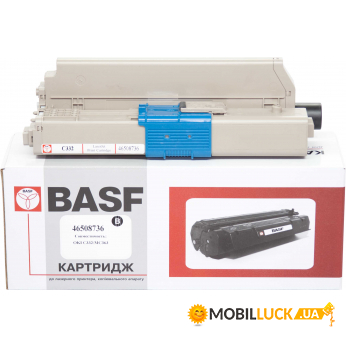   Basf  OKI C332/MC363 Black (Basf-KT-46508736)