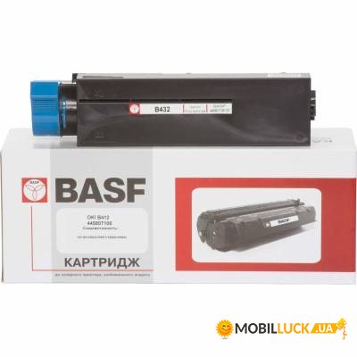    Basf  OKI B412/B432/B512 Black (Basf-KT-B412-445807106)