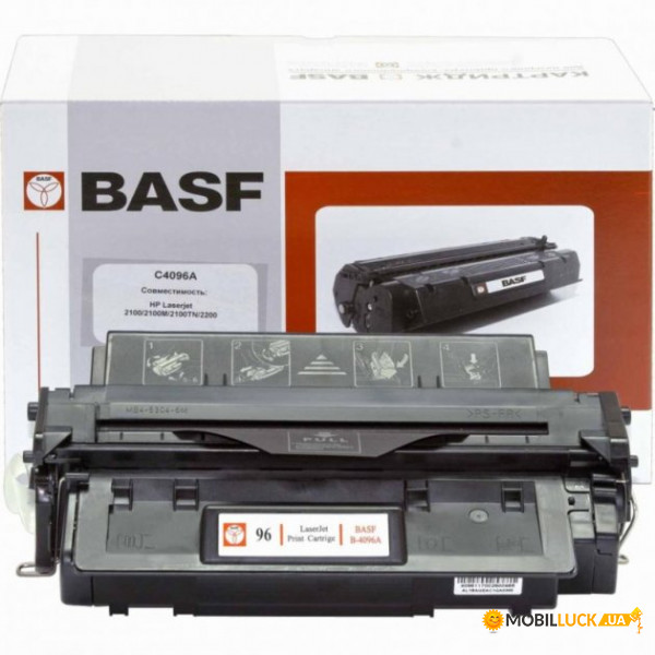   Basf  HP LJ 2100/2200  C4096A Black (Basf-KT-C4096A)