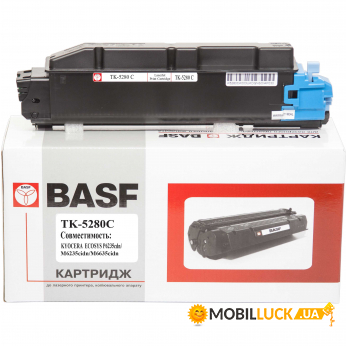    Basf  Kyoera Mita ECOSYS P6235/TK-5280C Cyan (Basf-KT-TK5280C)