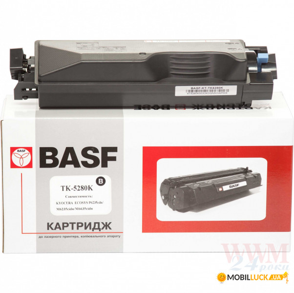    Basf  Kyocera Mita ECOSYS P6235/TK-5280KBlack (Basf-KT-TK5280K)