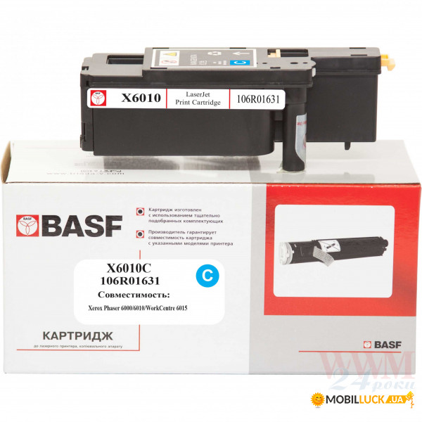   Basf Xerox Phaser 6000/6010N  106R01631 Cyan (Basf-KT-X6010C)