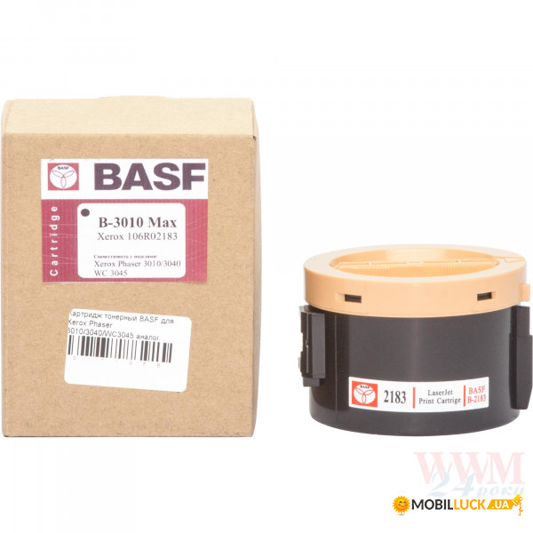   Basf  Xerox Phaser 3010/3040/WC3045 Black (Basf-KT-XP3010-106R02183) Max