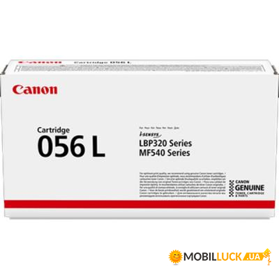  Canon 056L Black (5.1K) (3006C002AA)