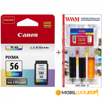  Canon Pixma E404/E464 CL-56   Color (Set56-inkC)