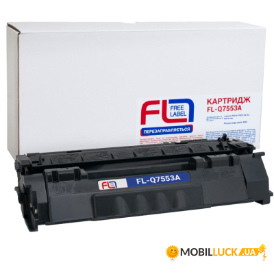  Free Label  HP 53A (Q7553A) (FL-Q7553A)