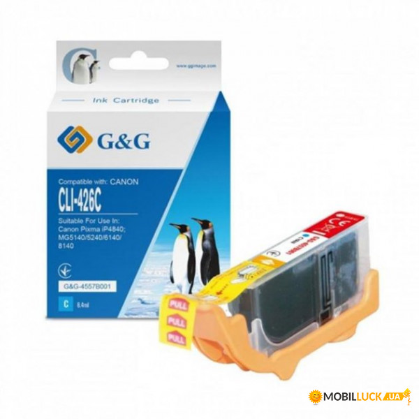   G&G Canon CLI-426 Cyan (G&G-4557B001) 