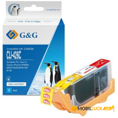  G&G Canon CLI-426 Cyan (G&G-4557B001)