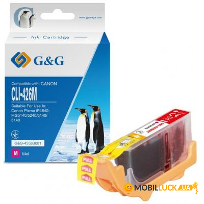  G&G Canon CLI-426 Magenta (G&G-4558B001)