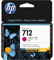  HP No.712 DesignJet 230/630 Magenta 29ml (3ED68A)