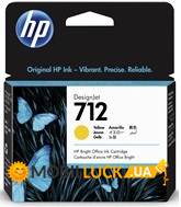  HP No.712 DesignJet 230/630 Yellow 29ml (3ED69A)