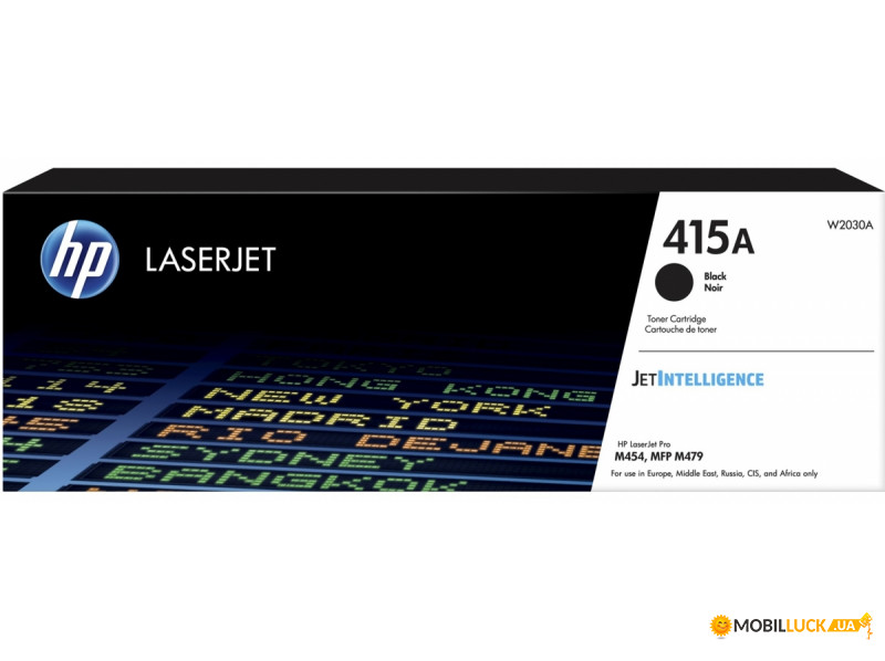  HP 415A Black LaserJet Toner Cartridge (W2030A)