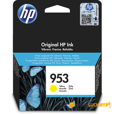  HP No.953 Officejet Pro 8210/8710/8720/8725/8730 Yellow (700 ) (F6U14AE)