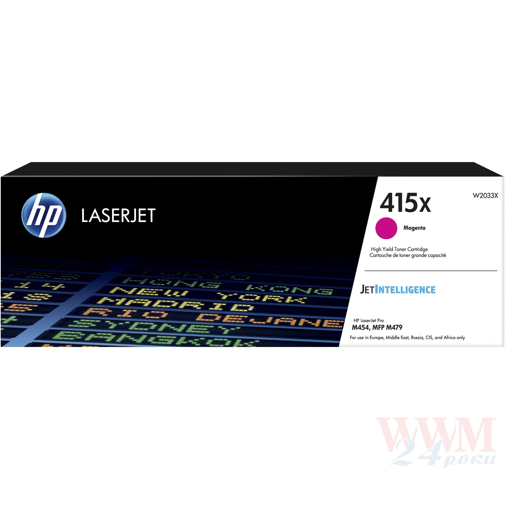   HP 415X CLJ Pro M454dn/479dw 6000  Magenta (W2033X)