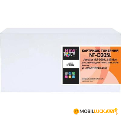   NewTone  Samsung ML-3310/3710/SCX-4833 Black (NT-D205L)