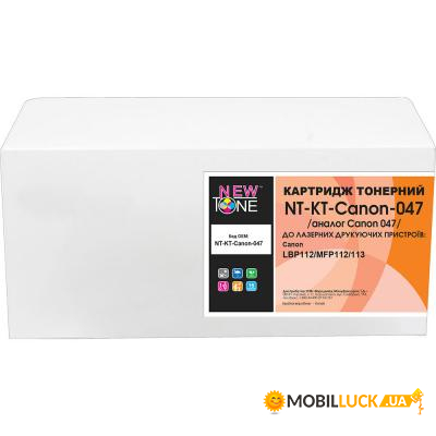   NewTone  Canon LBP112/MFP112/113 Black (NT-KT-Canon-047)