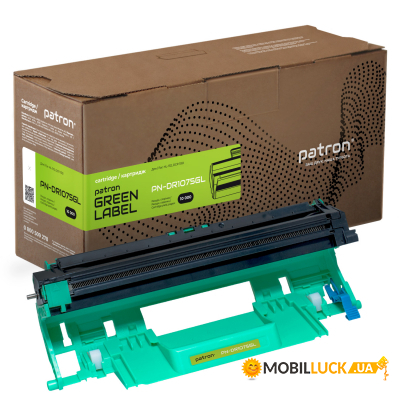 -  Brother DR-1075 Green Label Patron (PN-DR1075GL)